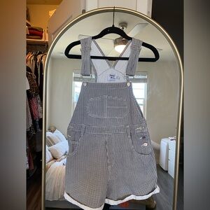 Princess Polly Monochrome Houndstooth Overalls